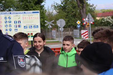 W Wieluniu odbywają się powiatowe eliminacje Turnieju Bezpieczeństwa w Ruchu Drogowym